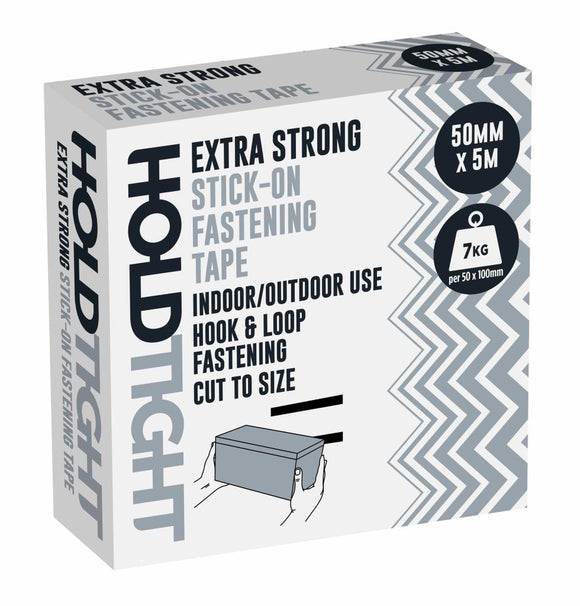 HOLDTIGHT EXTRA STRONG 5m STICK ON FASETNING TAPE-1565