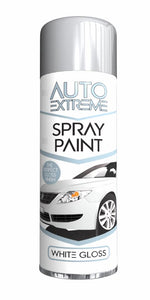 AX White Gloss Spray Paint 250ML -1902