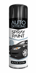 AX Black Satin Spray Paint 250ML - 1910