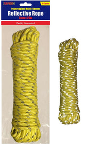 Rapide Rope PP Reflective Rope 20m x 5mm - 3140