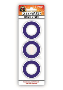 SAAO PTFE Tape 3pc In a Slider Pack - 5188