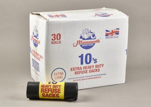 MAMMOTH 10s REFUSE SACK YELLOW LABEL MAM011