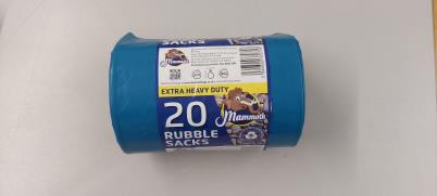 MAMMOTH RUBBLE SACKS 20s (MAM20RS)