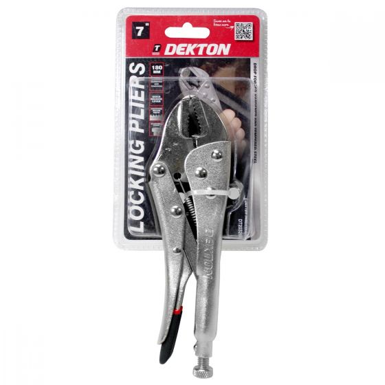 Dekton 7 Jaw Straight Locking Plier - 20325