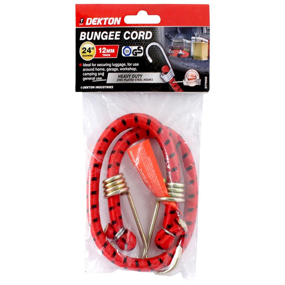 Dekton 24 X 12mm Heavy Duty Bungee Cord - 70650