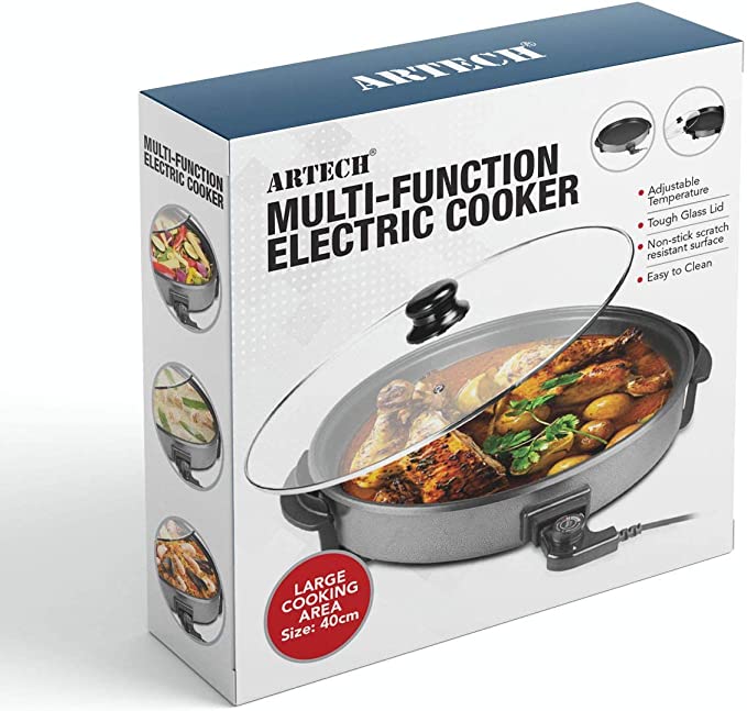 MULTI-FUNCTIONAL ELECTRIC COOKER: How to use and clean