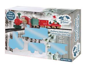 Christmas Music And Light Train Set - GH917