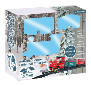 Christmas Music Train With Smoke Effect - GH918