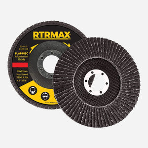 RTRMAX Flap Disc 115x22.2MM 40# - RDF11540