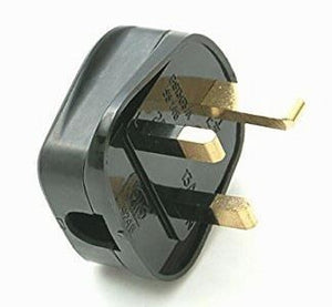 Daewoo 13 Amp 3 Pin Plug Black - ELA1229