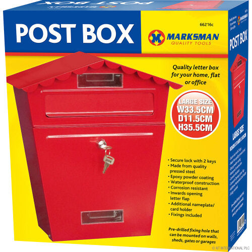 Marksman Post Box Red - 66216