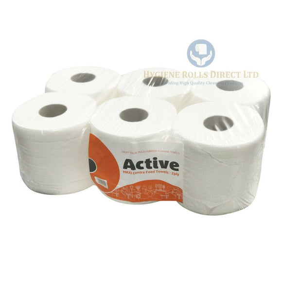 Tissue Rolls White Pack of 6 - TISS06W