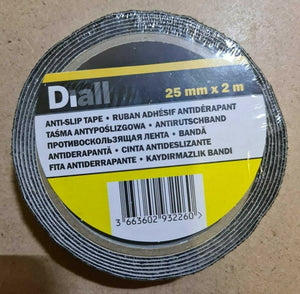 Diall 25mm x 2m Anti Slip Tape - Diall