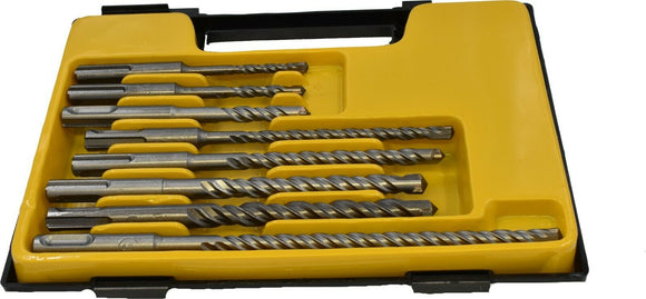 Toolzone 8PC SDS Drills In Plastic Case - DR126