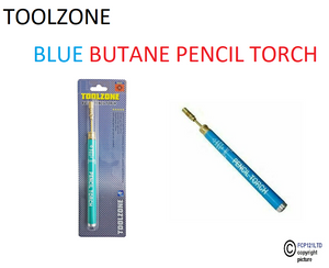 Toolzone Blue Butane Pencil Torch - HB287