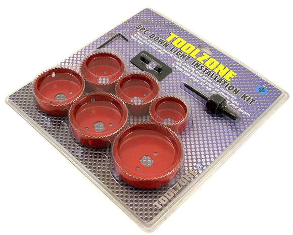Toolzone 8pc Down Light Installers Kit - HS036