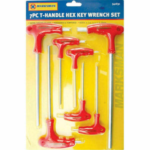 Marksman 7pc T - Handle Hex Key Wrench Set