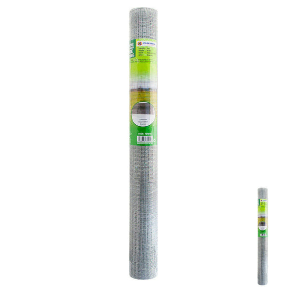 Marksman 0.9x5m Galvanised Wire Netting Square Hole 13mm - 70396