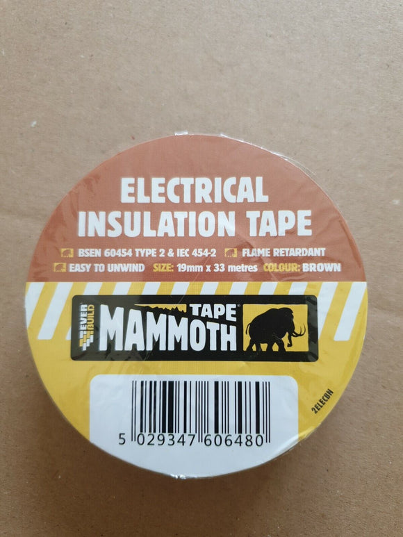 Everbuild Insulation Tape Brown - 2ELECBN