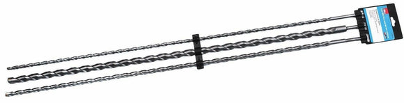 Hilka 1000mm 3 pce SDS Long Drill Bits-49700003