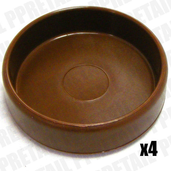 Marksman 100 pcs Caster Cup Large Brown- 62083