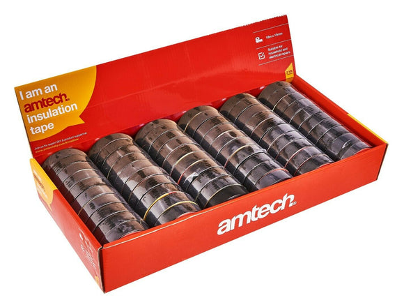 Amtech 60pc Insulation tape Black- S4175
