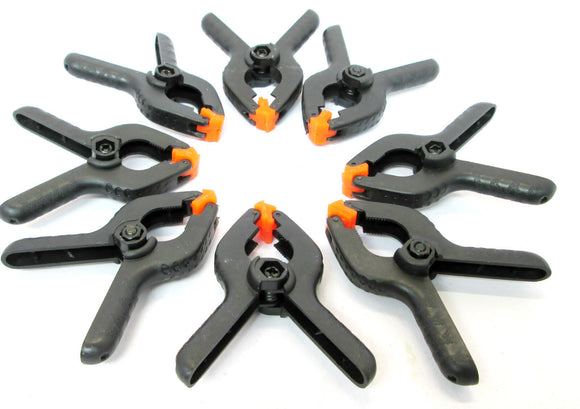 Toolzone 8pc 21/2 Micro Plastic Clamp - CL130