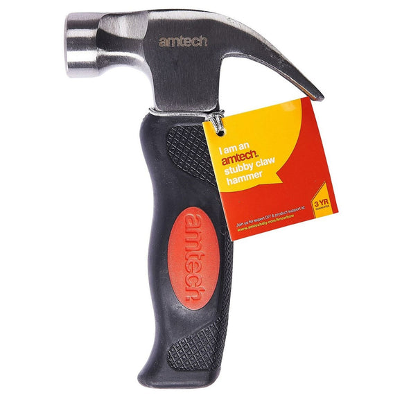 Amtech Magnetic Stubby Claw Hammer - A0200