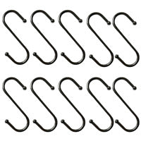 Toolzone 5pc Small S hooks - HW028