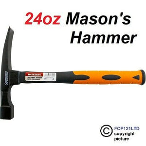 Marksman 24oz Brick Hammer - Fibre Glass Handle - 53022