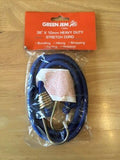 Green Jem 36"x10mm Heavy Duty Stretch Cord Blue-HWBC36
