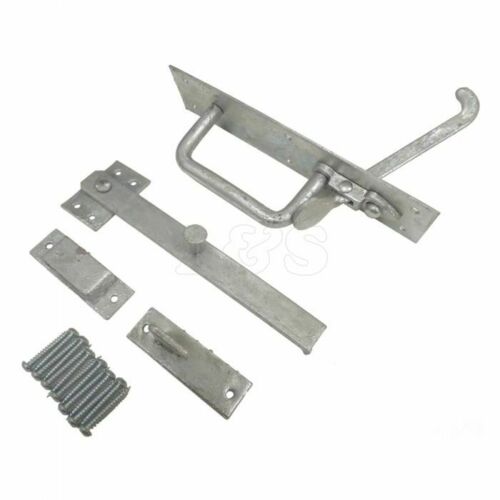 Parry 20/4L Medium Suffolk Latches - Long Thumb Piece Galvanised - 20/4LPP000GV