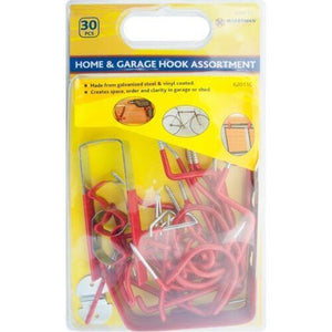 Marksman 30pc Home & Garden Hooks Assortment-62011