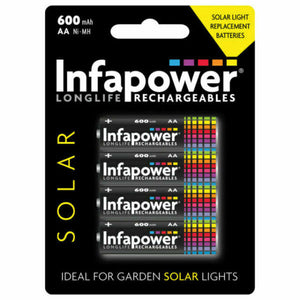 Infapower AA 600mAh Solar - B008