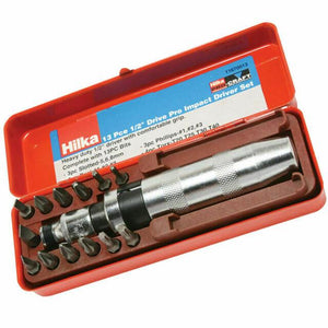 Hilka 13 pce 1/2" Drive Pro Impact Driver Set-11670013