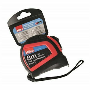 Hilka 8m/26ft x 25mm Professional Tape Measure - 75702508