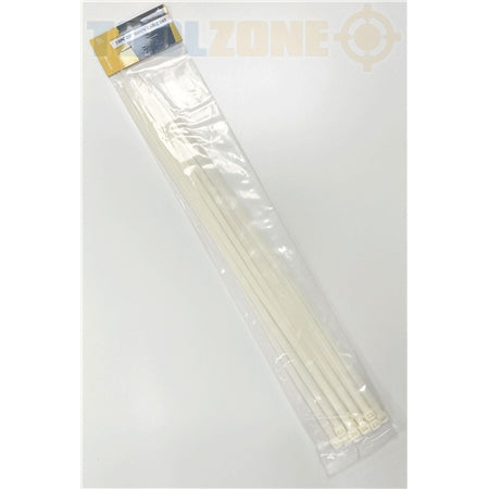 Toolzone 15pc 20 White Cable Ties - EL080