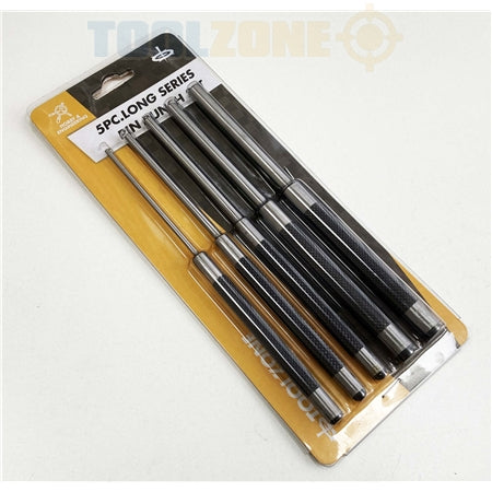 Toolzone 5PC Parallel Pin Punch Set - PN100