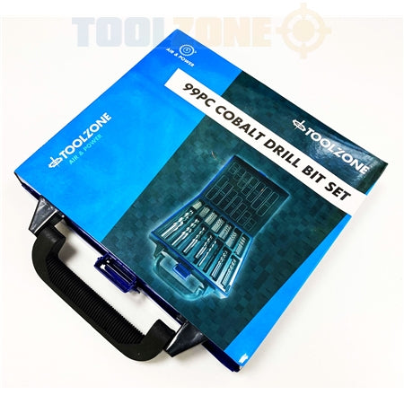 T/Zone 99pc Cobalt Drill Bit Set - DR397