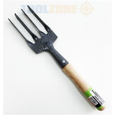 T/Zone Wooden Handle Hand Fork - GD022