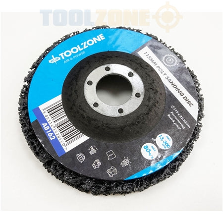 Toolzone 115x22.2 Poly Sanding Disc - AB162