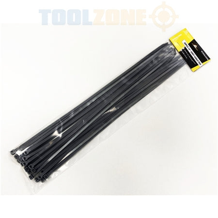 Toolzone 30pc 15 Silver Cable Ties - EL104