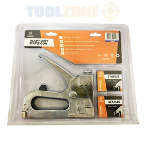 Toolzone HD Staple Gun And Staples - ST003