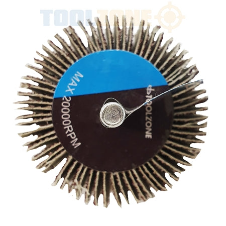 Toolzone 60x30x40G Flap Wheel for Drill - DR182