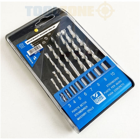 Toolzone 8pc Hi Qaulity Masonary Drill Bit - DR114