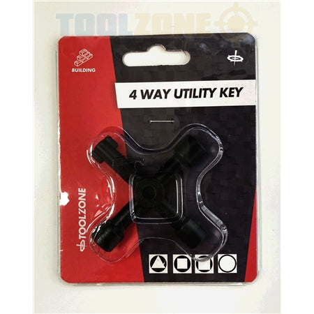 T/Zone 4 Way Utility Key - PB058