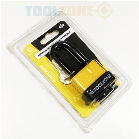 Toolzone 40 mm Long Water Proof Padlock - LK096