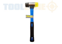 Toolzone 30mm Rubber & Nylon Mallet Fibre HDL - HM126