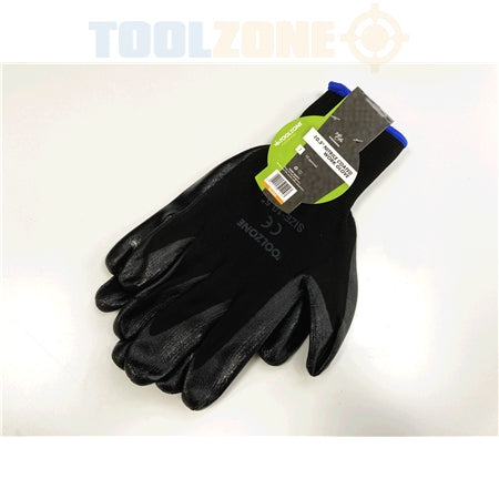 Toolzone 10.5 Nitrile Coated Work Gloves - GL036