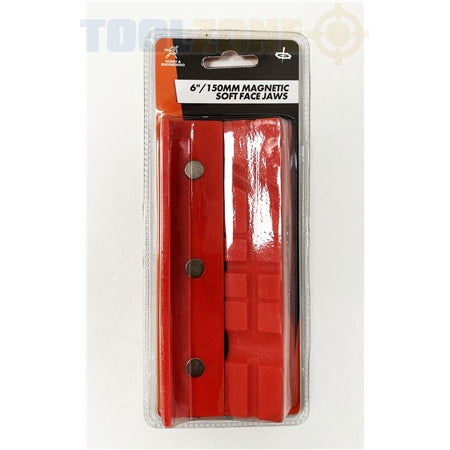 Toolzone 6 Magnetic Soft Vise Jaws - VC048